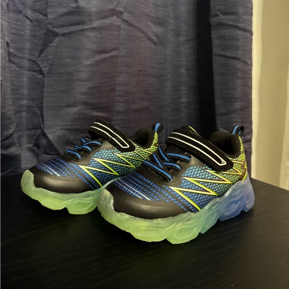 Other - Kids Black and Green Athletic Shoes